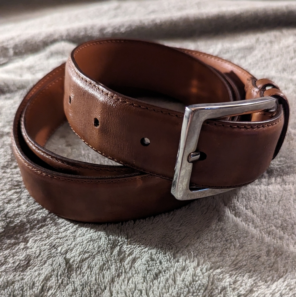 Brown Leather Belt